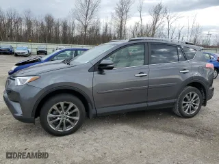 2018 Toyota RAV4 Limited with VIN JTMDFREV0JJ187499, listed as a Copart auction lot 53504035 with 71,250 mi miles and Salvage Title. Bid and sale history available at carsss.com. Image 1.