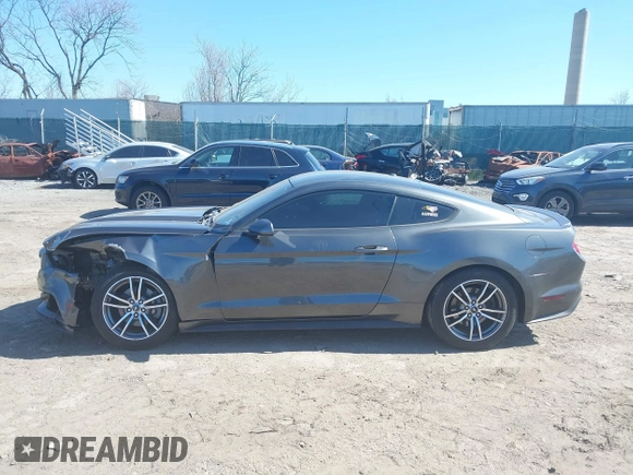2017 Ford Mustang EcoBoost with VIN 1FA6P8TH4H5309254, listed as a IAAI auction lot 41904766 with 92,798 mi miles. Bid and sale history available at carsss.com. Image 14.