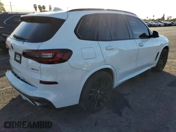 2023 BMW X5 sDrive40i with VIN 5UXCR4C06P9P72139, listed as a Copart auction lot 41875905 with 24,037 mi miles and Salvage Title. Bid and sale history available at carsss.com. Image 3.