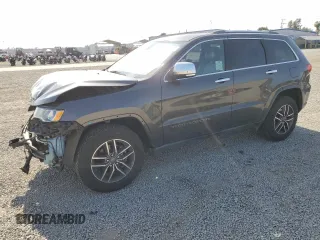 2019 Jeep Grand Cherokee Limited with VIN 1C4RJFBG0KC653754, listed as a Copart auction lot 60164915 with 68,192 mi miles and Salvage title. Bid and sale history available at DreamBid. Image 1.
