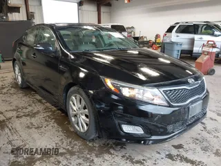 2014 Kia Optima EX z VIN 5XXGN4A75EG339104, wystawiony jako IAAI lot #42311979 z przebiegiem 115 119 mil mil oraz . Historia ofert i sprzedaży dostępna na DreamBid. Obrazek 1.
