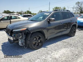 2016 Jeep Cherokee Altitude with VIN 1C4PJLCB8GW113714, listed as a Copart auction lot 52937225 with 22,000 mi miles and Salvage Title. Bid and sale history available at carsss.com. Image 1.