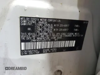 2018 Toyota RAV4 LE with VIN JTMBFREV7JJ227178, listed as a Copart auction lot 63841575 with Not provided miles and Salvage title. Bid and sale history available at DreamBid. Image 14.