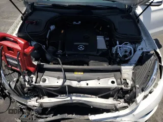 2018 Mercedes-Benz GLC 300 with VIN WDC0G4JB7JV020392, listed as a Copart auction lot 60997945 with 128,392 mi miles and Salvage title. Bid and sale history available at DreamBid. Image 11.