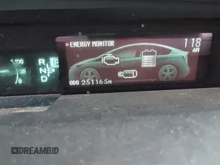 2013 Toyota Prius One with VIN JTDKN3DU1D5634256, listed as a IAAI auction lot 41695971 with 251,165 mi miles. Bid and sale history available at carsss.com. Image 7.