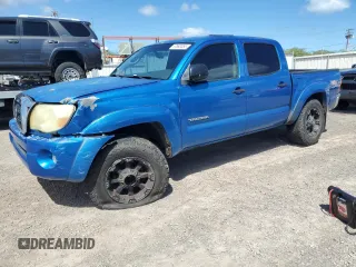 2006 Toyota Tacoma PreRunner with VIN 5TEJU62N96Z290185, listed as a Copart auction lot 57693065 with 222,778 mi miles and Salvage title. Bid and sale history available at DreamBid. Image 1.