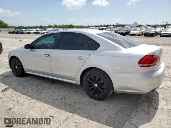 2015 Volkswagen Passat Limited Edition with VIN 1VWAS7A39FC041151, listed as a Copart auction lot 64945675 with 104,591 mi miles and Clean title. Bid and sale history available at DreamBid. Image 2.