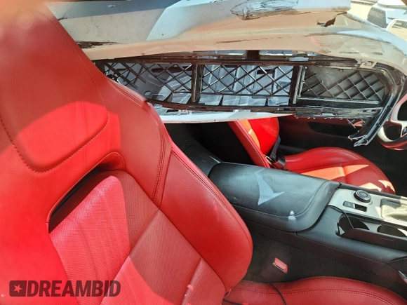 2015 Chevrolet Corvette 1LT с VIN 1G1YA2D73F5104585, выставлен на аукционе Copart как лот 59790745 с пробегом Не указан миль и Списание • Salvage title. История ставок и продаж доступна на DreamBid. Изображение 10.