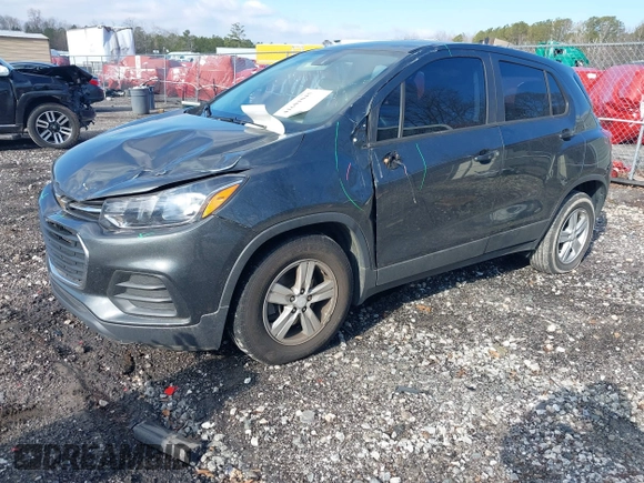 2020 Chevrolet Trax LS with VIN 3GNCJKSB7LL126262, listed as a IAAI auction lot 41601045 with 54,820 mi miles and . Bid and sale history available at DreamBid. Image 17.