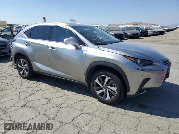 2019 Lexus NX 300 with VIN JTJBARBZ3K2216743, listed as a Copart auction lot 64816845 with 7,809 mi miles and Salvage title. Bid and sale history available at DreamBid. Image 4.