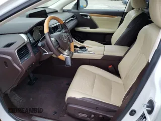 2019 Lexus RX with VIN JTJDGKCA3K2008420, listed as a Copart auction lot 40931373 with 27,500 mi miles. Bid and sale history available at carsss.com. Image 7.