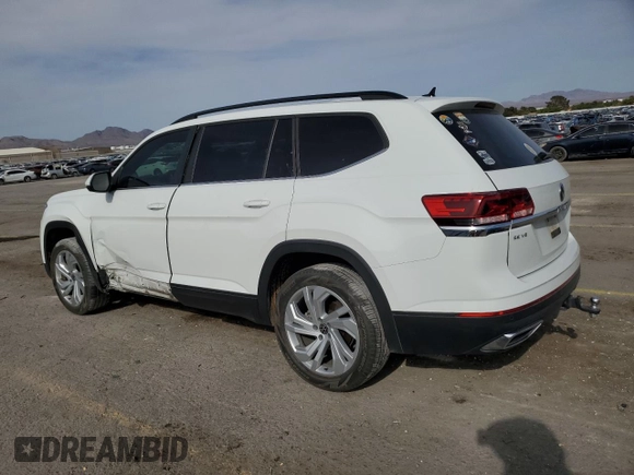 2022 Volkswagen Atlas SE z VIN 1V2KR2CA8NC534267, wystawiony jako Copart lot #52373235 z przebiegiem 50 349 mil mil oraz Szkoda całkowita • Salvage title. Historia ofert i sprzedaży dostępna na DreamBid. Obrazek 2.