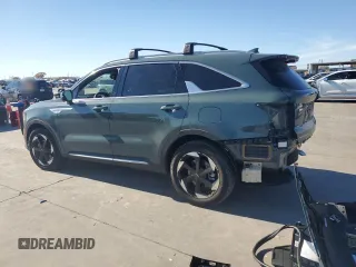 2025 Kia Sorento Hybrid SX Prestige with VIN KNDRKDJG2S5288212, listed as a Copart auction lot 83653854 with 1,584 mi miles and Salvage Title. Bid and sale history available at carsss.com. Image 2.