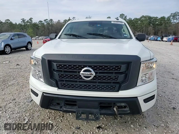 2021 Nissan Titan S with VIN 1N6AA1ECXMN510209, listed as a Copart auction lot 45485795 with 71,495 mi miles and Salvage title. Bid and sale history available at DreamBid. Image 14.