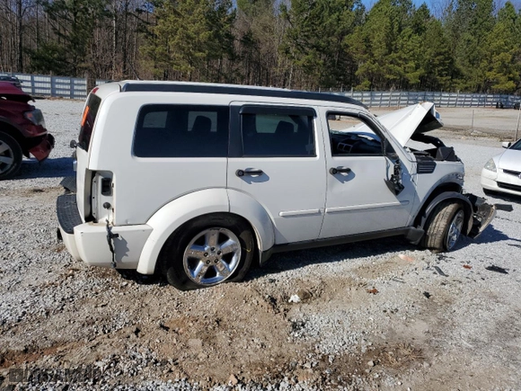 2007 Dodge Nitro SLT with VIN 1D8GT58K47W565613, listed as a Copart auction lot 85253614 with 175,460 mi miles and Salvage Title. Bid and sale history available at carsss.com. Image 3.