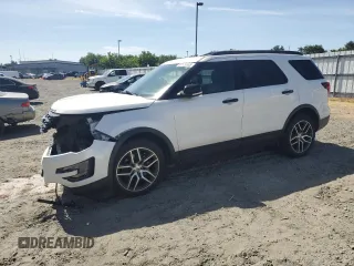 2017 Ford Explorer Sport z VIN 1FM5K8GTXHGC51377, wystawiony jako Copart lot #57176865 z przebiegiem 90 152 mil mil oraz Szkoda całkowita • Salvage title. Historia ofert i sprzedaży dostępna na DreamBid. Obrazek 1.