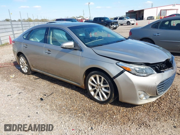2015 Toyota Avalon Limited with VIN 4T1BK1EBXFU178501, listed as a IAAI auction lot 41807050 with 161,528 mi miles and . Bid and sale history available at DreamBid. Image 1.