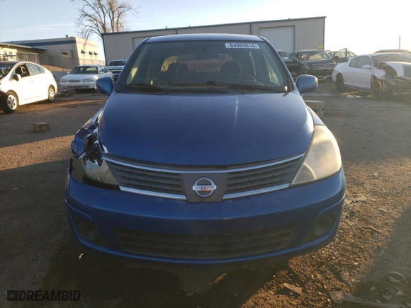 2008 Nissan Versa 1.8 SL with VIN 3N1BC13E68L394005, listed as a Copart auction lot 84969014 with 284,071 mi miles and Salvage Title. Bid and sale history available at carsss.com. Image 5.