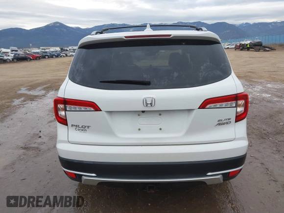 2021 Honda Pilot Elite with VIN 5FNYF6H03MB044154, listed as a IAAI auction lot 41050202 with 60,331 mi miles and . Bid and sale history available at DreamBid. Image 16.