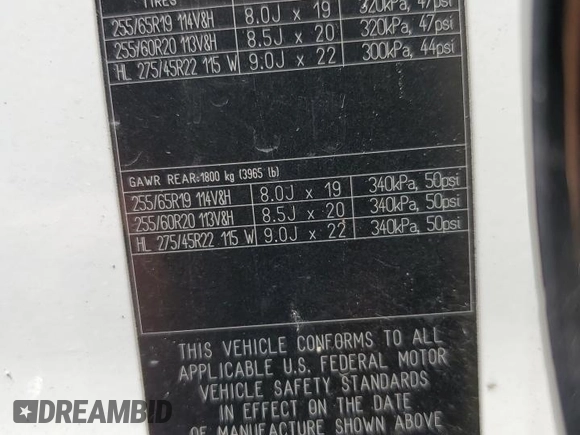 2024 Land Rover Defender X-Dynamic SE с VIN SALE27EUXR2245788, выставлен на аукционе Copart как лот 61053725 с пробегом 16 277 миль миль и Списание • Salvage title. История ставок и продаж доступна на DreamBid. Изображение 13.