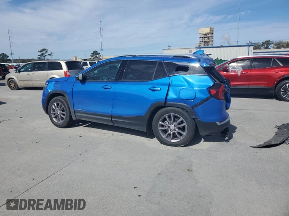 2024 GMC Terrain SLT z VIN 3GKALPEG5RL131553, wystawiony jako Copart lot #45976495 z przebiegiem 25 018 mil mil oraz Szkoda całkowita • Salvage title. Historia ofert i sprzedaży dostępna na DreamBid. Obrazek 2.
