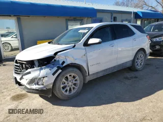 2018 Chevrolet Equinox LT with VIN 3GNAXSEV8JL134783, listed as a Copart auction lot 45465045 with 138,506 mi miles and Salvage Title. Bid and sale history available at carsss.com. Image 1.