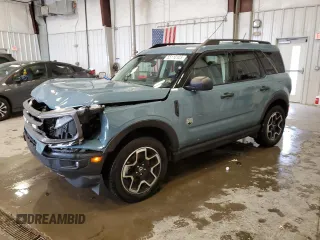 2021 Ford Bronco Sport Big Bend with VIN 3FMCR9B6XMRA01019, listed as a Copart auction lot 55110105 with 50,492 mi miles and Salvage title. Bid and sale history available at DreamBid. Image 1.