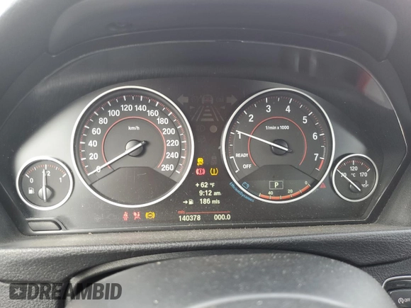 2013 BMW 3 Series 328i xDrive with VIN WBA3B3C56DF532000, listed as a Copart auction lot 50080425 with 140,378 mi miles and Salvage Title. Bid and sale history available at carsss.com. Image 9.