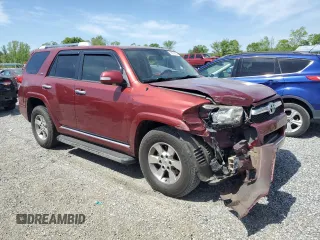 2012 Toyota 4Runner SR5 with VIN JTEZU5JRXC5041888, listed as a Copart auction lot 53674585 with 154,700 mi miles and Salvage title. Bid and sale history available at DreamBid. Image 4.
