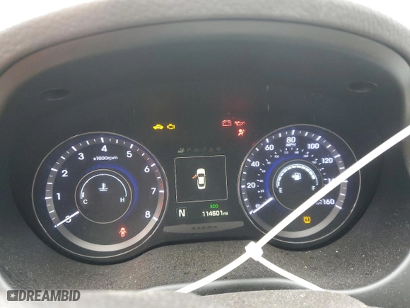 2015 Hyundai Azera Limited with VIN KMHFH4JG5FA432751, listed as a Copart auction lot 85361764 with 114,601 mi miles and Salvage Title. Bid and sale history available at carsss.com. Image 9.