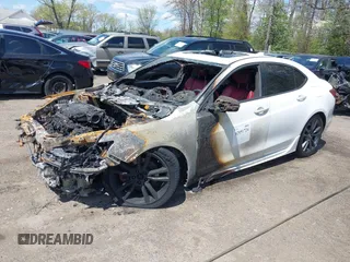 2018 Acura TLX w/A-SPEC Pkg with VIN 19UUB2F63JA013342, listed as a IAAI auction lot 42051724 with 43,396 mi miles and . Bid and sale history available at DreamBid. Image 2.