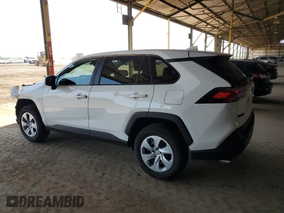 2024 Toyota RAV4 LE with VIN 2T3F1RFV6RW471268, listed as a Copart auction lot 60220465 with 18,457 mi miles and Salvage title. Bid and sale history available at DreamBid. Image 2.