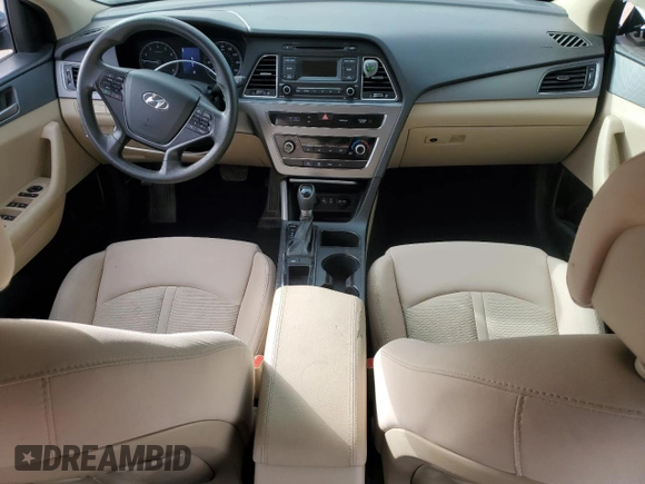 2016 Hyundai Sonata 2.4L with VIN 5NPE24AF4GH401509, listed as a Copart auction lot 44973315 with 139,952 mi miles and Salvage Title. Bid and sale history available at carsss.com. Image 8.