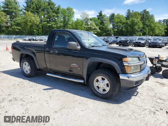 2006 Chevrolet Colorado 1LT z VIN 1GCDT146268223275, wystawiony jako Copart lot #57710815 z przebiegiem 83 318 mil mil oraz Czysty tytuł • Clean title. Historia ofert i sprzedaży dostępna na DreamBid. Obrazek 4.