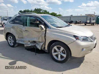 2015 Lexus RX 350 with VIN 2T2BK1BA0FC277207, listed as a Copart auction lot 58078575 with 93,713 mi miles and Salvage title. Bid and sale history available at DreamBid. Image 4.
