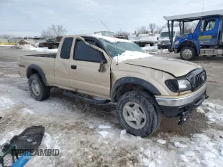 2003 Toyota Tacoma with VIN 5TEWN72N13Z186908, listed as a Copart auction lot 88140875 with 189,979 mi miles and Salvage Title. Bid and sale history available at carsss.com. Image 4.