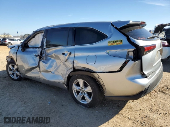 2020 Toyota Highlander L z VIN 5TDCZRAH4LS506413, wystawiony jako Copart lot #46487365 z przebiegiem 115 612 mil mil oraz Szkoda całkowita • Salvage title. Historia ofert i sprzedaży dostępna na DreamBid. Obrazek 2.