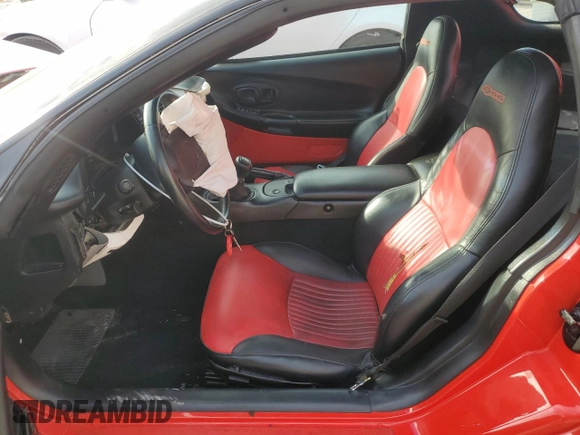 2001 Chevrolet Corvette Z06 with VIN 1G1YY12S715121234, listed as a Copart auction lot 41794705 with 56,836 mi miles and Salvage Title. Bid and sale history available at carsss.com. Image 7.