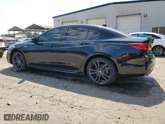 2020 Acura TLX w/A-Spec Pkg with VIN 19UUB3F68LA003298, listed as a Copart auction lot 66544714 with 47,326 mi miles and Salvage Title. Bid and sale history available at carsss.com. Image 2.