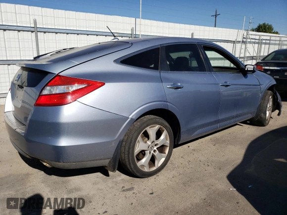 2010 Honda Accord Crosstour EX-L with VIN 5J6TF2H56AL002093, listed as a Copart auction lot 73587784 with 201,237 mi miles and Salvage Title. Bid and sale history available at carsss.com. Image 3.