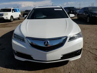 2015 Acura TLX Advance with VIN 19UUB2F74FA022051, listed as a Copart auction lot 63932285 with 58,326 mi miles and Salvage title. Bid and sale history available at DreamBid. Image 5.