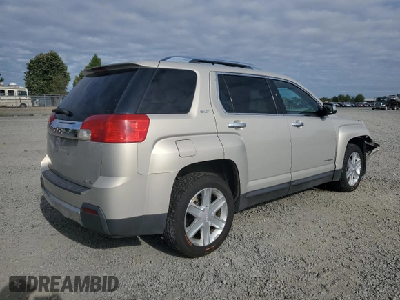 2011 GMC Terrain SLT-2 with VIN 2CTFLXEC8B6464827, listed as a Copart auction lot 68097454 with 146,569 mi miles and Salvage Title. Bid and sale history available at DreamBid. Image 3.
