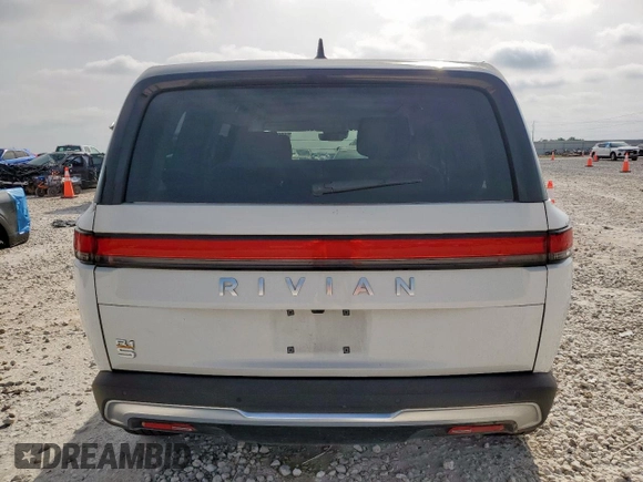 2023 Rivian R1S Adventure z VIN 7PDSGABA4PN026056, wystawiony jako Copart lot #56892495 z przebiegiem Nie podano mil oraz Szkoda całkowita • Salvage title. Historia ofert i sprzedaży dostępna na DreamBid. Obrazek 6.