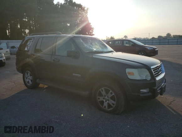 2007 Ford Explorer XLT with VIN 1FMEU63E37UA36638, listed as a Copart auction lot 61626405 with 205,306 mi miles and Salvage title. Bid and sale history available at DreamBid. Image 4.