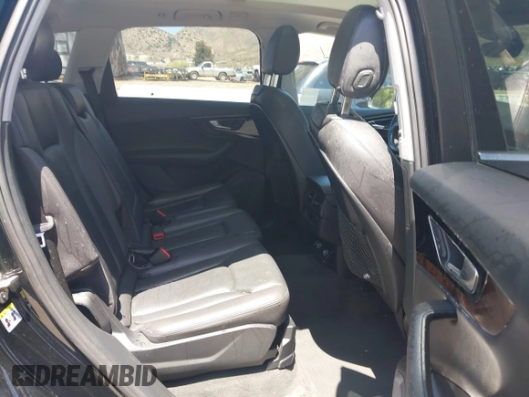 2017 Audi Q7 Premium Plus with VIN WA1LAAF74HD039726, listed as a IAAI auction lot 42266199 with 112,710 mi miles and . Bid and sale history available at DreamBid. Image 8.
