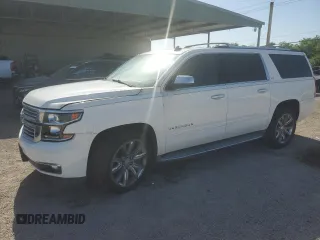 2015 Chevrolet Suburban LTZ with VIN 1GNSKKKC9FR139609, listed as a Copart auction lot 52408745 with Not Provided miles and Clean Title. Bid and sale history available at DreamBid. Image 1.
