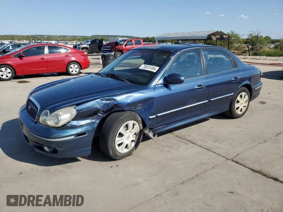 2003 Hyundai Sonata GLS with VIN KMHWF35H53A820125, listed as a Copart auction lot 70974184 with 173,622 mi miles and Salvage Title. Bid and sale history available at carsss.com. Image 1.