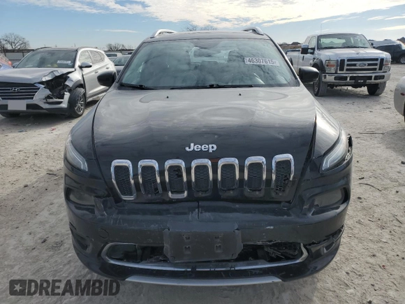 2017 Jeep Cherokee Overland z VIN 1C4PJMJS3HW551468, wystawiony jako Copart lot #46307615 z przebiegiem 124 602 mil mil oraz Szkoda całkowita • Salvage title. Historia ofert i sprzedaży dostępna na DreamBid. Obrazek 5.