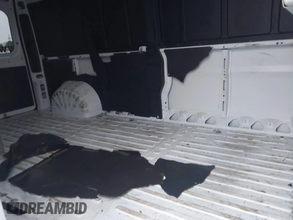 2023 Ram ProMaster Cargo with VIN 3C6MRVHGXPE509172, listed as a IAAI auction lot 41563596 with 67,348 mi miles. Bid and sale history available at carsss.com. Image 7.