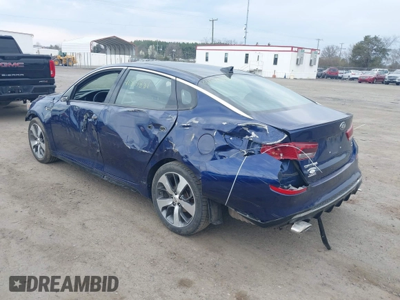 2020 Kia Optima LX with VIN 5XXGT4L35LG418172, listed as a IAAI auction lot 41871881 with 65,740 mi miles. Bid and sale history available at carsss.com. Image 3.